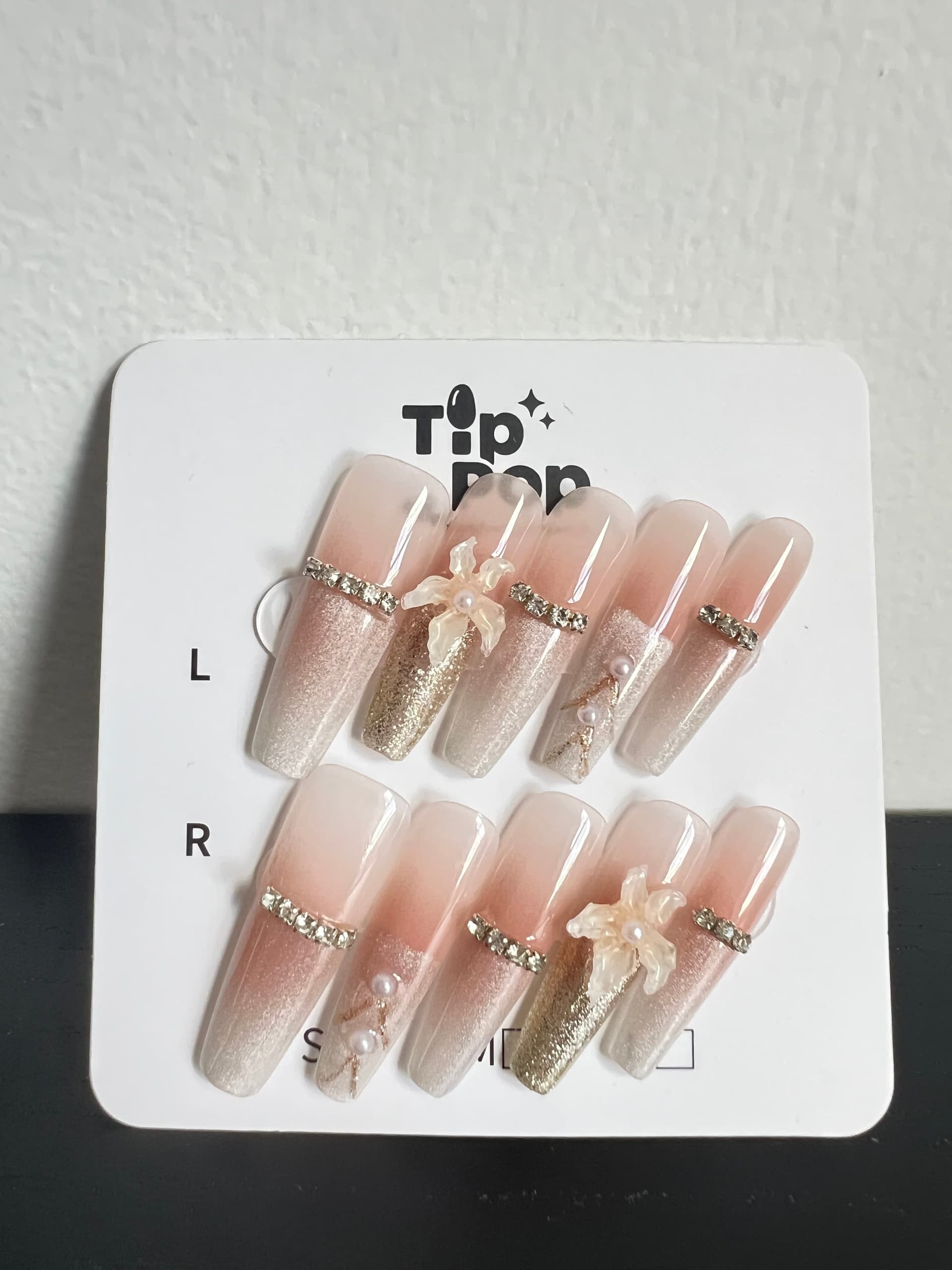 Blush Crystal Bloom